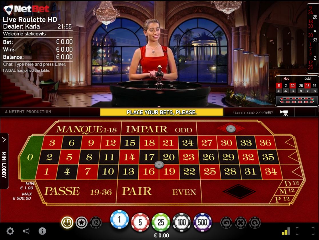 netbet live casino roulette