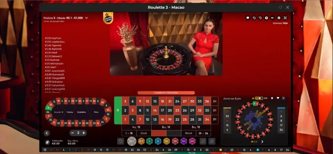 N1 live casino roulette 3 maccao